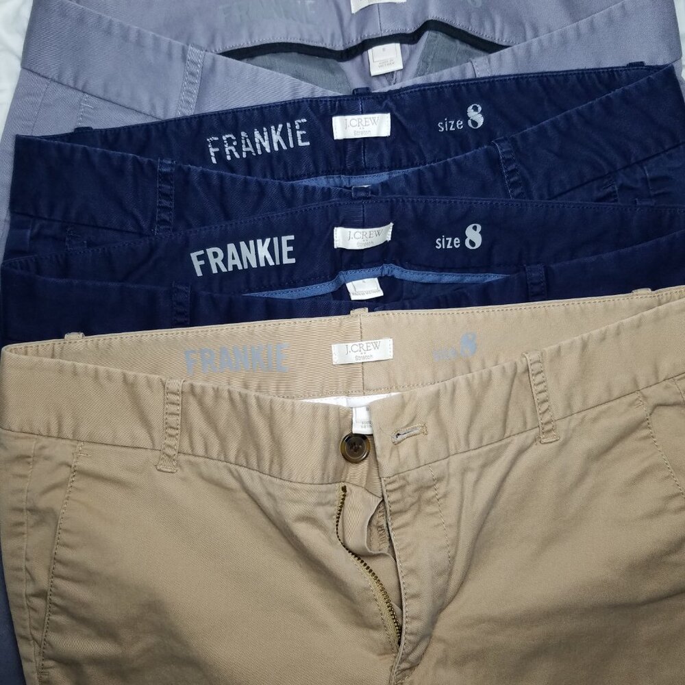 4 pairs J Crew Frankie 8 - Picture 2 of 12